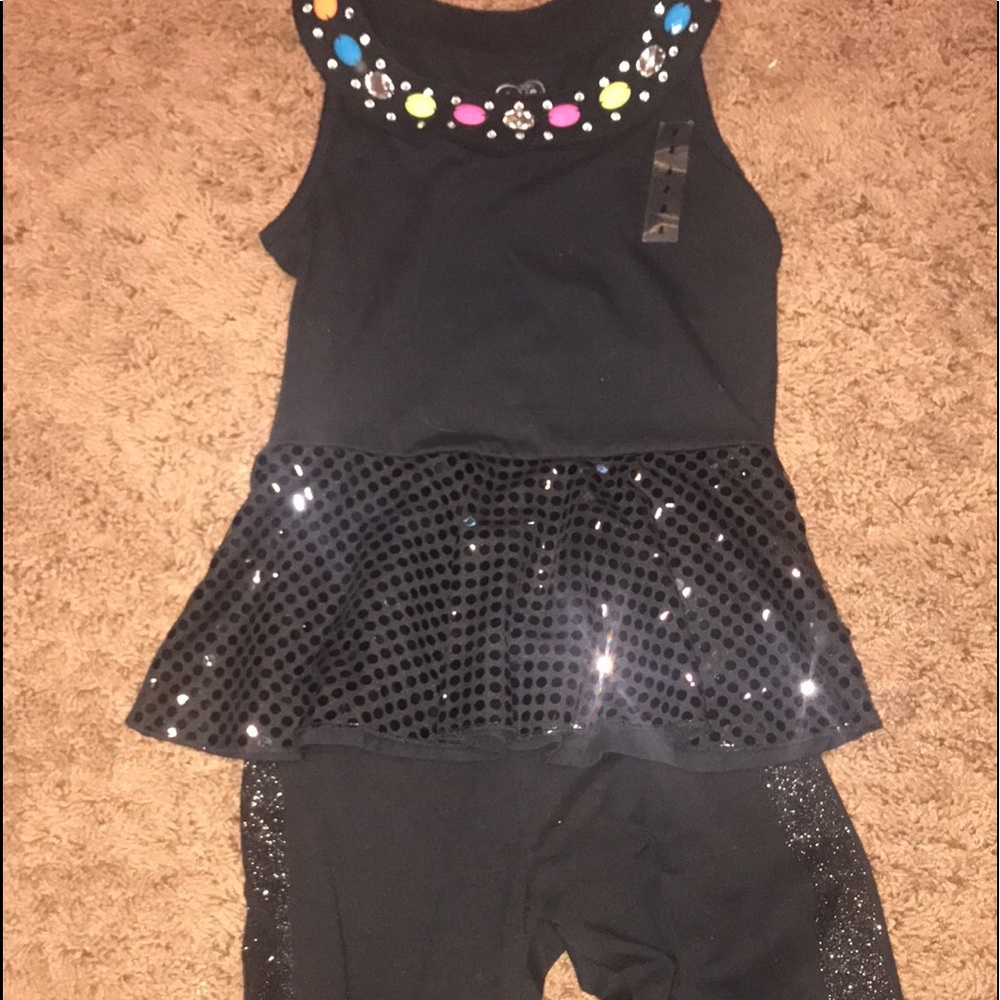 NWT! Justice outfit with Capri pant! Adorable!